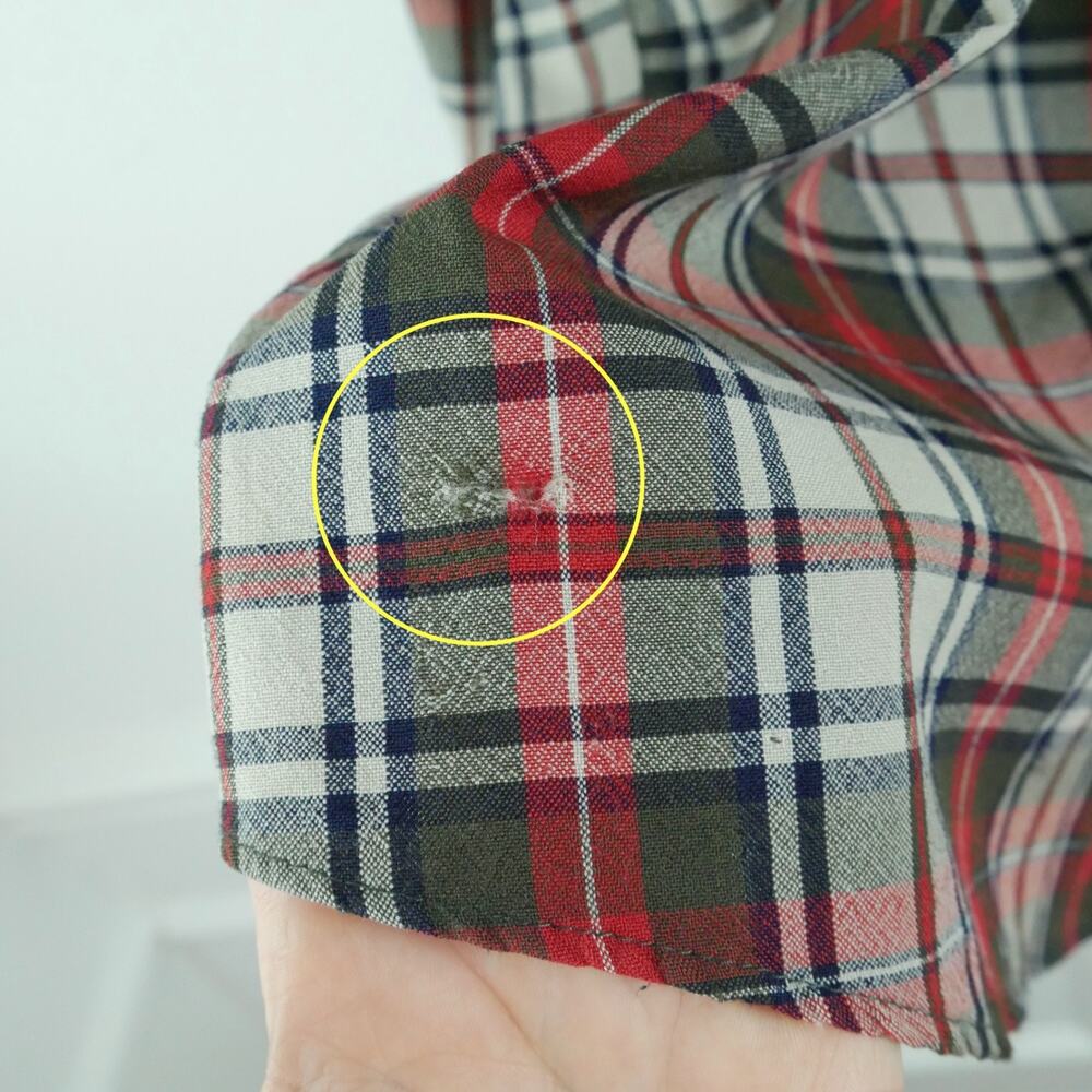 Pendleton Large Button Down Shirt Wool Plaid Heri… - image 5